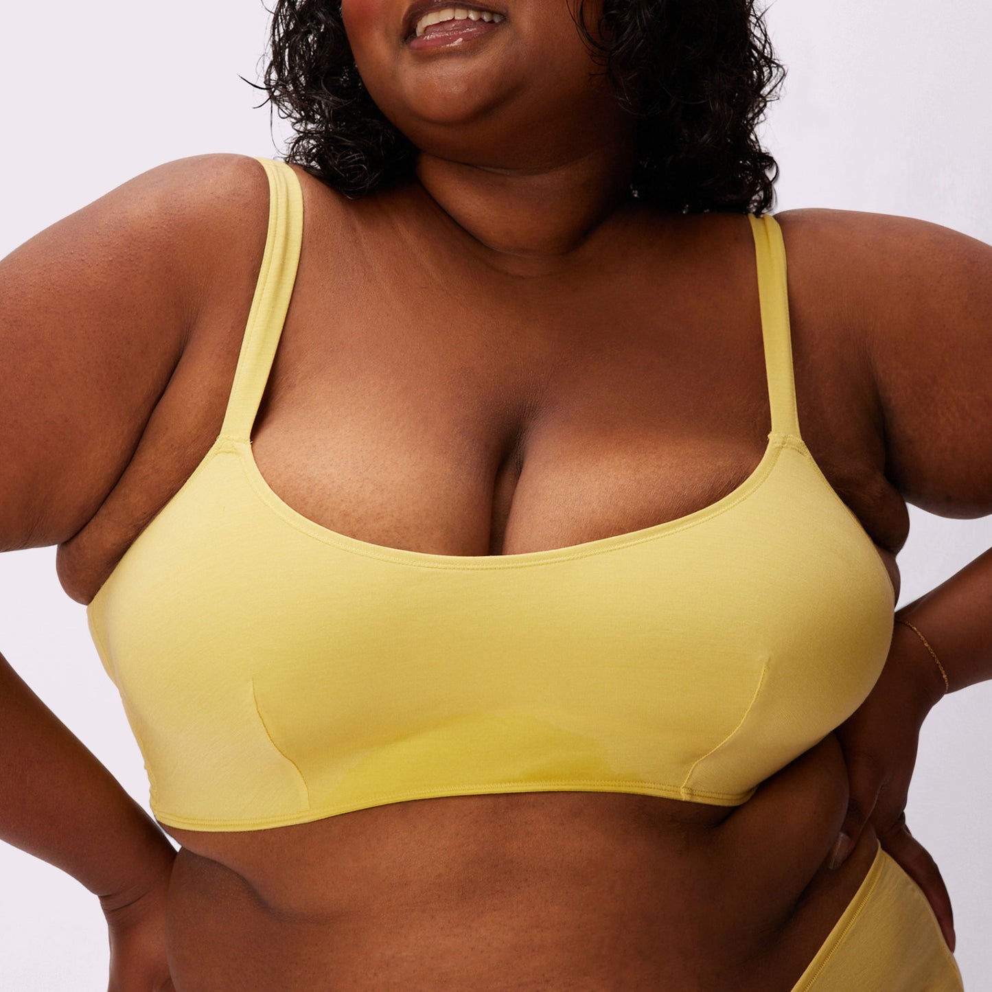 Vintage Soft Scoop Bralette | New:Cotton (Eightball)