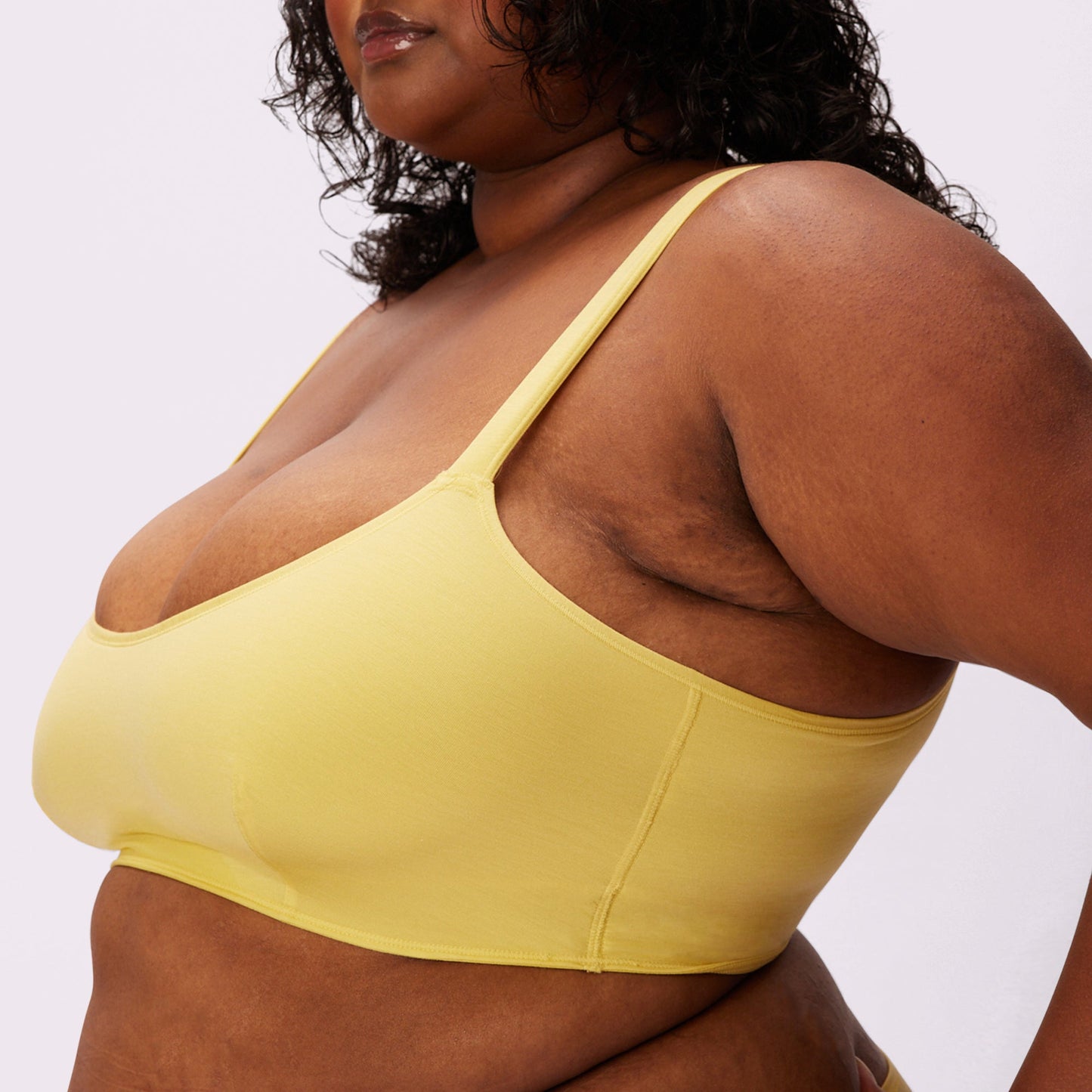 Vintage Soft Scoop Bralette | New:Cotton (Eightball)