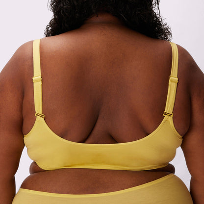 Vintage Soft Scoop Bralette | New:Cotton (Eightball)