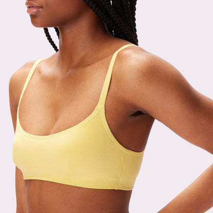 Vintage Soft Scoop Bralette | New:Cotton (Eightball)
