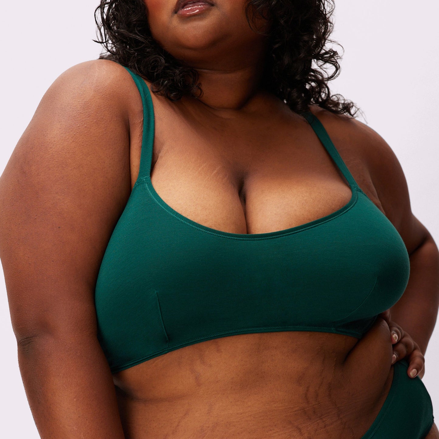 Vintage Soft Scoop Bralette | New:Cotton (Eightball)