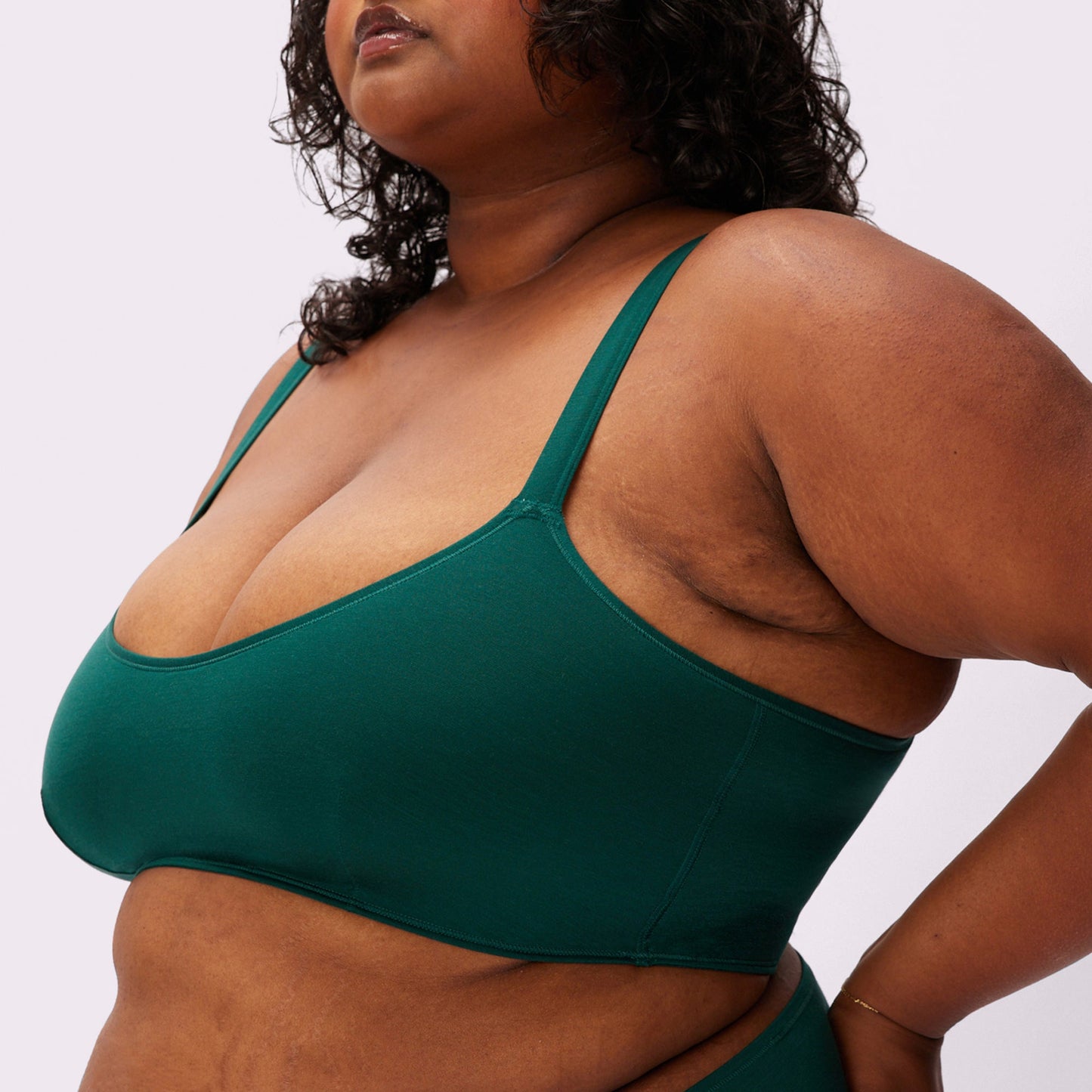 Vintage Soft Scoop Bralette | New:Cotton (Eightball)