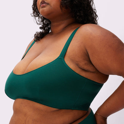 Vintage Soft Scoop Bralette | New:Cotton (Eightball)