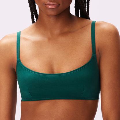 Vintage Soft Scoop Bralette | New:Cotton (Eightball)
