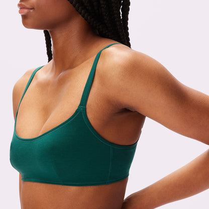 Vintage Soft Scoop Bralette | New:Cotton (Eightball)