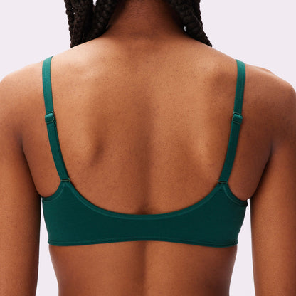 Vintage Soft Scoop Bralette | New:Cotton (Eightball)