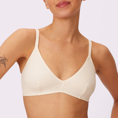 Vintage Soft Triangle Bralette | New:Cotton (Eightball)