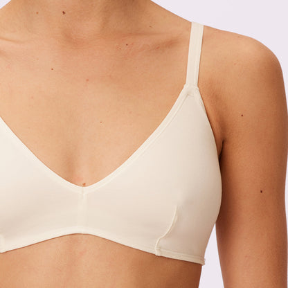 Vintage Soft Triangle Bralette | New:Cotton (Eightball)