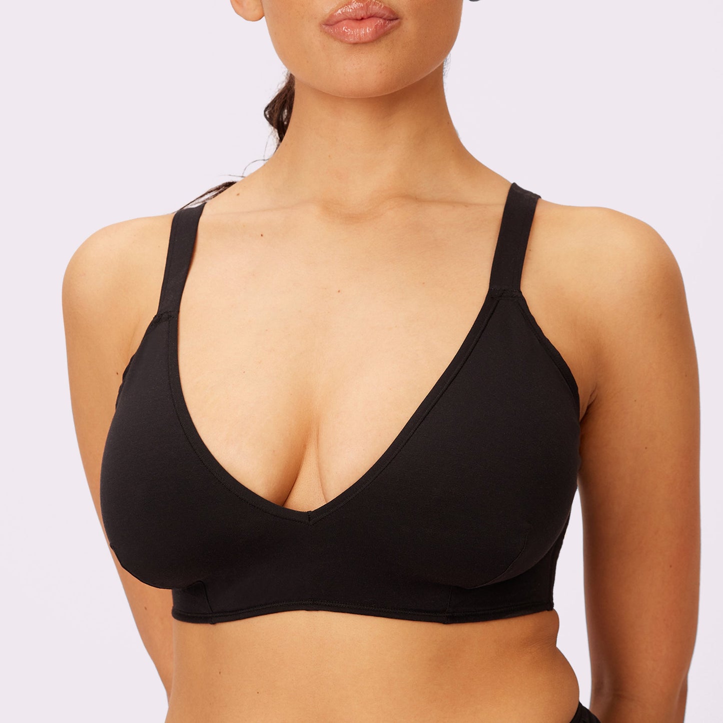 Vintage Soft Triangle Bralette | New:Cotton (Eightball)