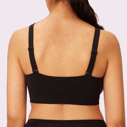 Vintage Soft Triangle Bralette | New:Cotton (Eightball)