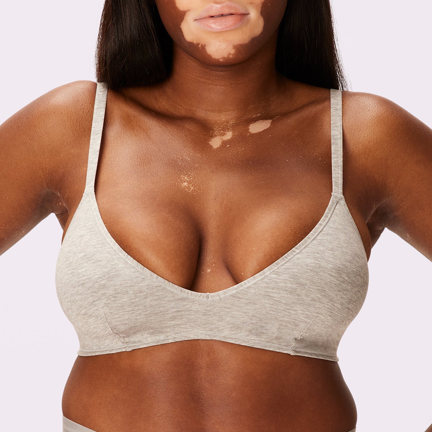 Vintage Soft Triangle Bralette | New:Cotton (Eightball)