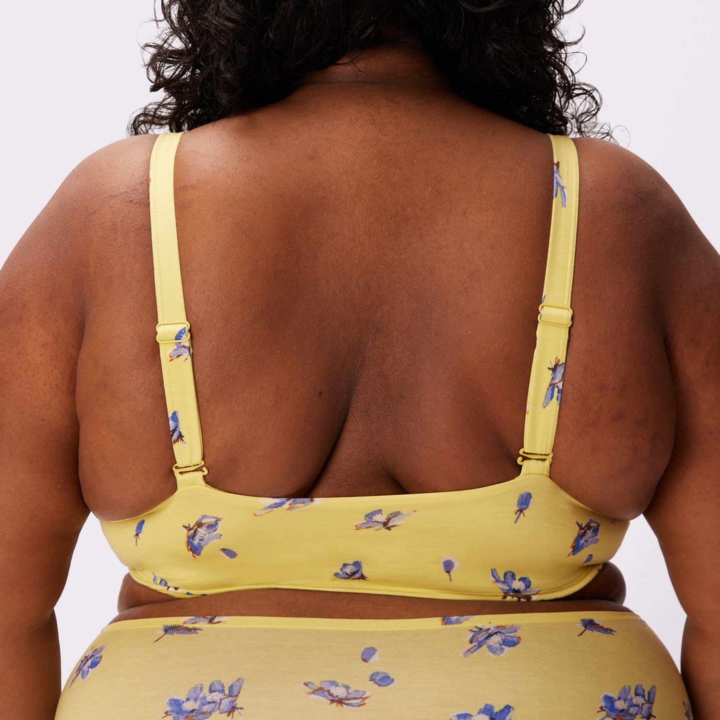 Vintage Soft Triangle Bralette | New:Cotton (Eightball)