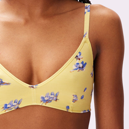 Vintage Soft Triangle Bralette | New:Cotton (Eightball)