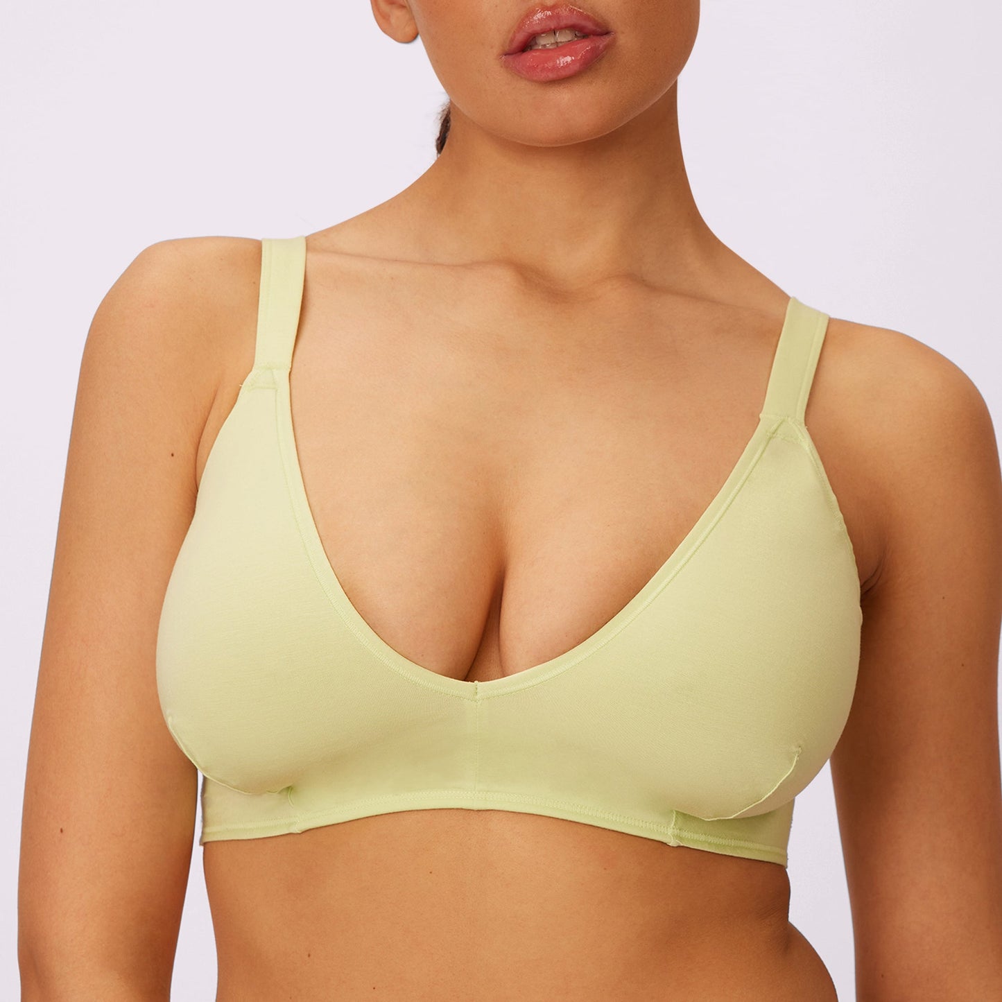 Vintage Soft Triangle Bralette | New:Cotton (Eightball)