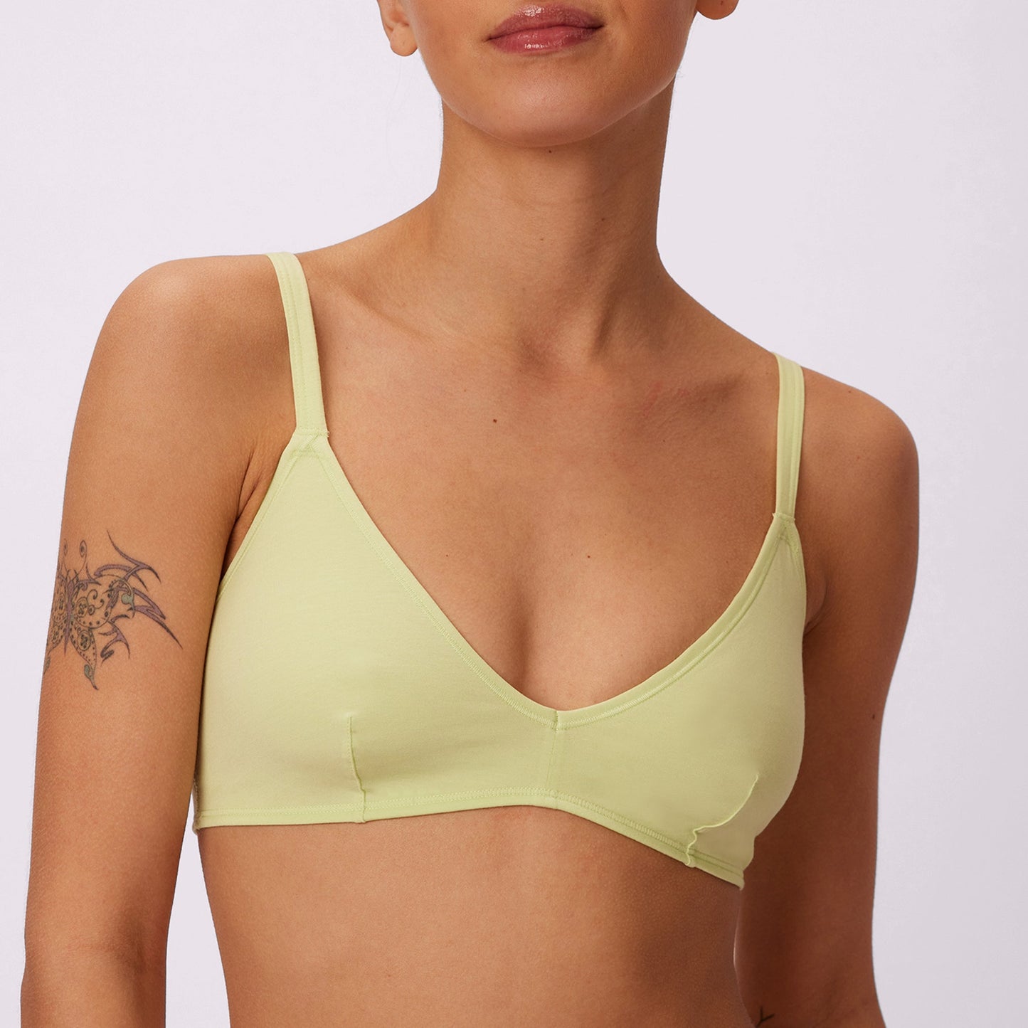 Vintage Soft Triangle Bralette | New:Cotton (Eightball)