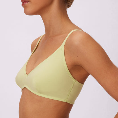 Vintage Soft Triangle Bralette | New:Cotton (Eightball)