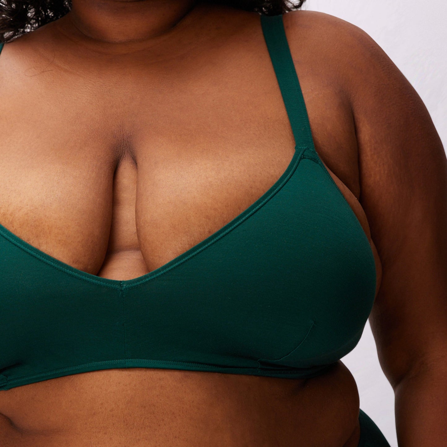 Vintage Soft Triangle Bralette | New:Cotton (Eightball)