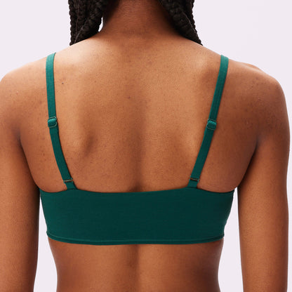 Vintage Soft Triangle Bralette | New:Cotton (Eightball)