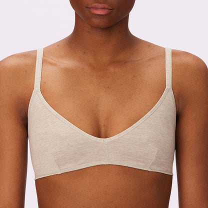 Vintage Soft Triangle Bralette | New:Cotton (Eightball)