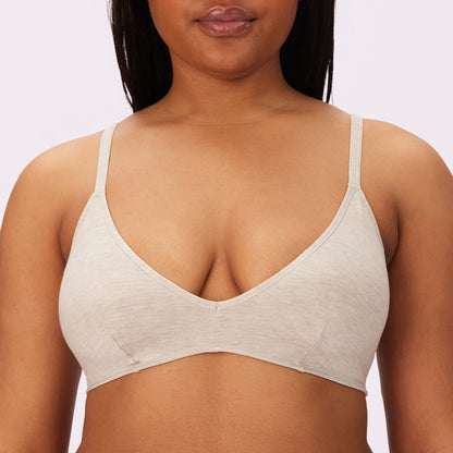 Vintage Soft Triangle Bralette | New:Cotton (Eightball)