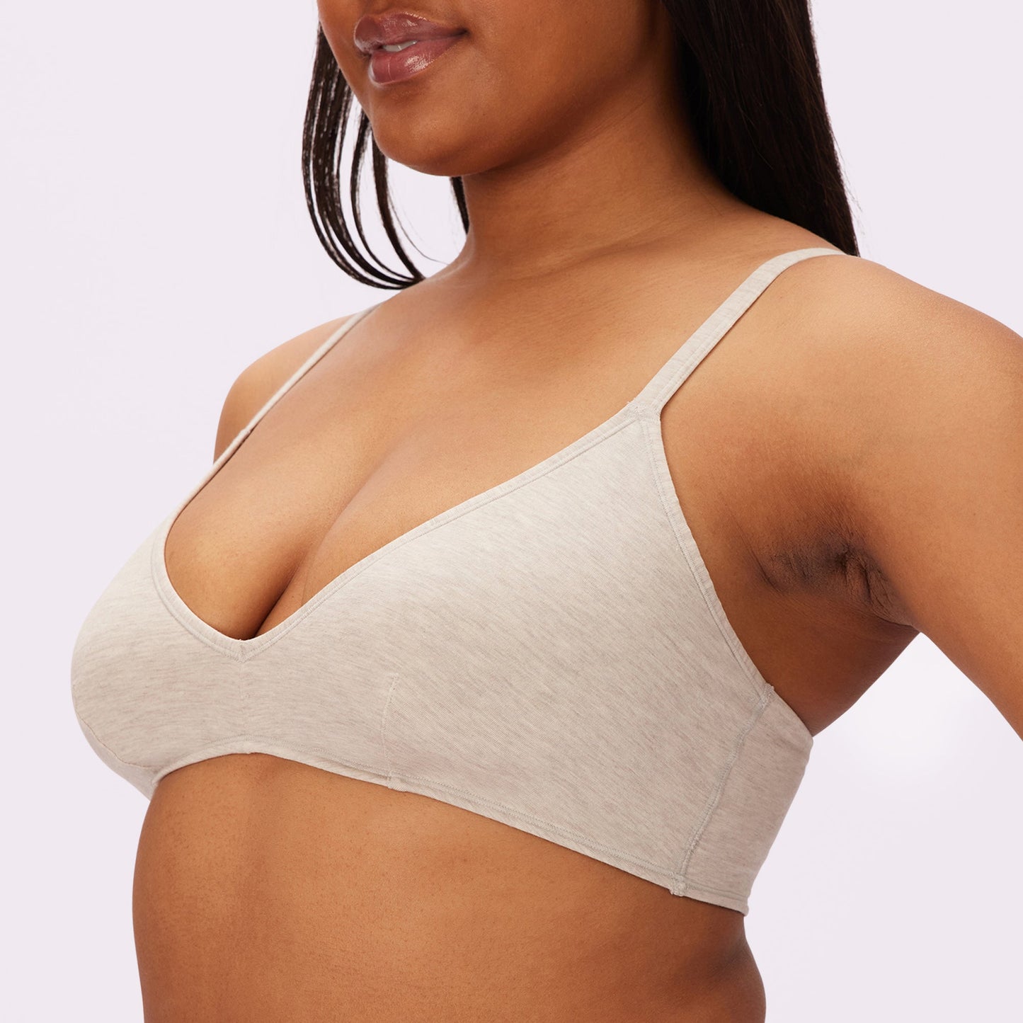 Vintage Soft Triangle Bralette | New:Cotton (Eightball)