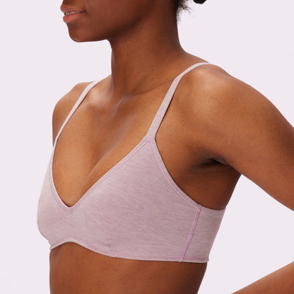 Vintage Soft Triangle Bralette | New:Cotton (Eightball)
