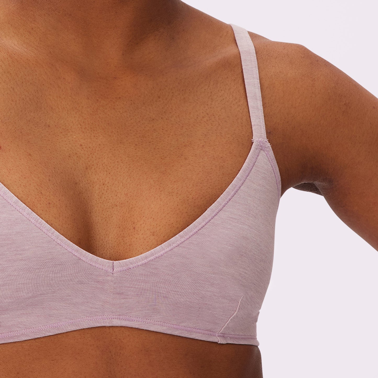 Vintage Soft Triangle Bralette | New:Cotton (Eightball)