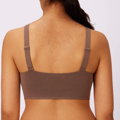 Vintage Soft Triangle Bralette | New:Cotton (Eightball)