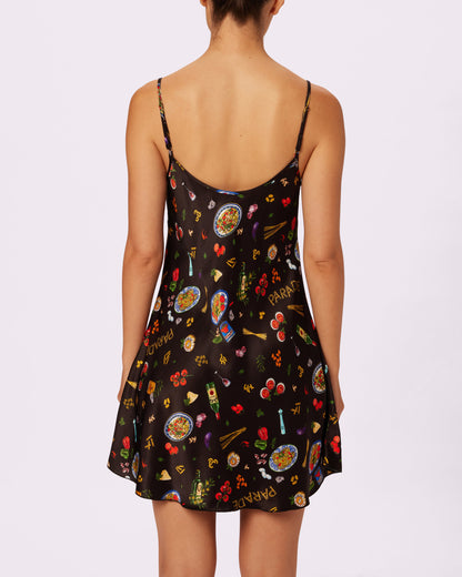 Luxe Sleep Dress | Plush Satin (Dinner Party)