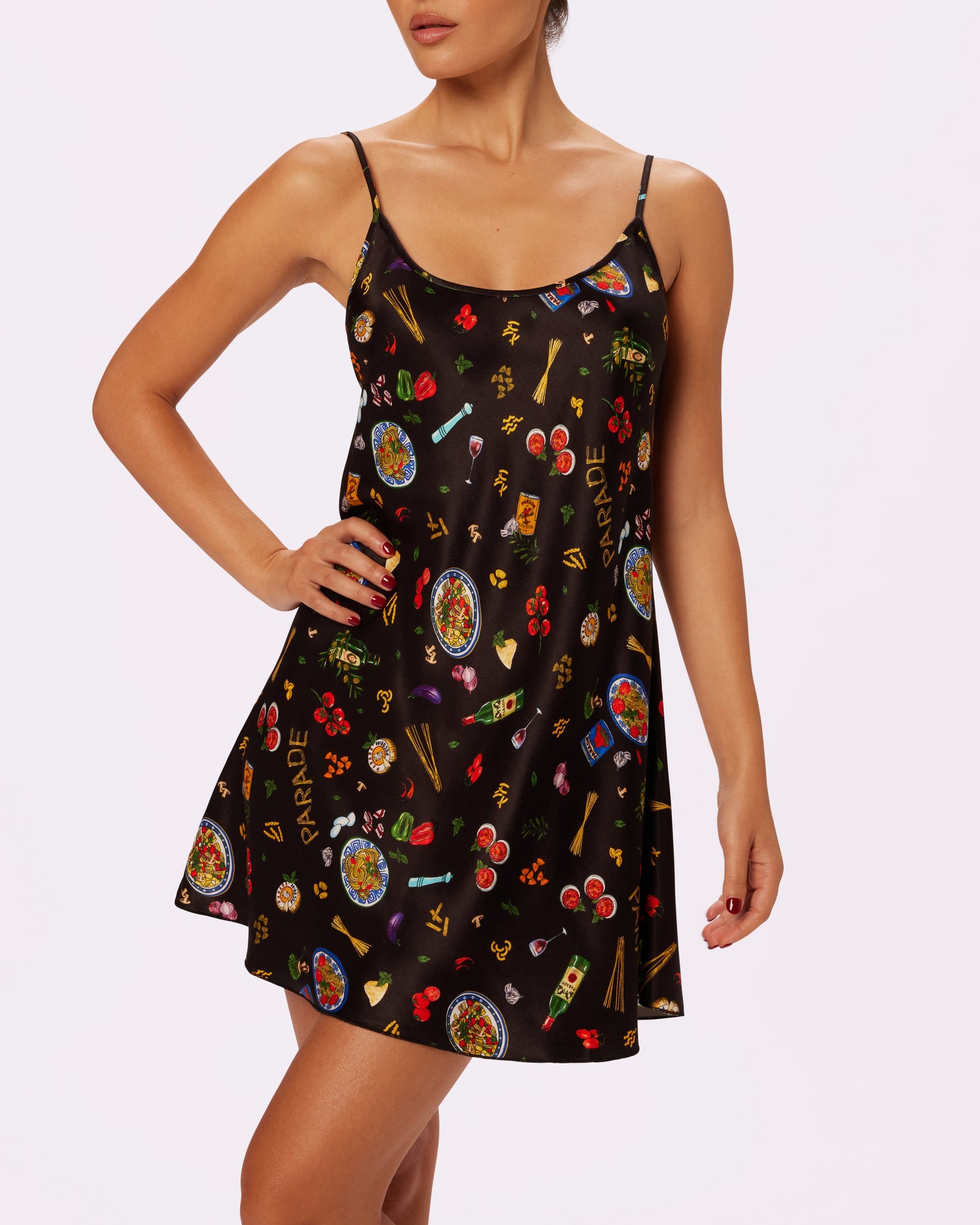 Luxe Sleep Dress | Plush Satin (Dinner Party)