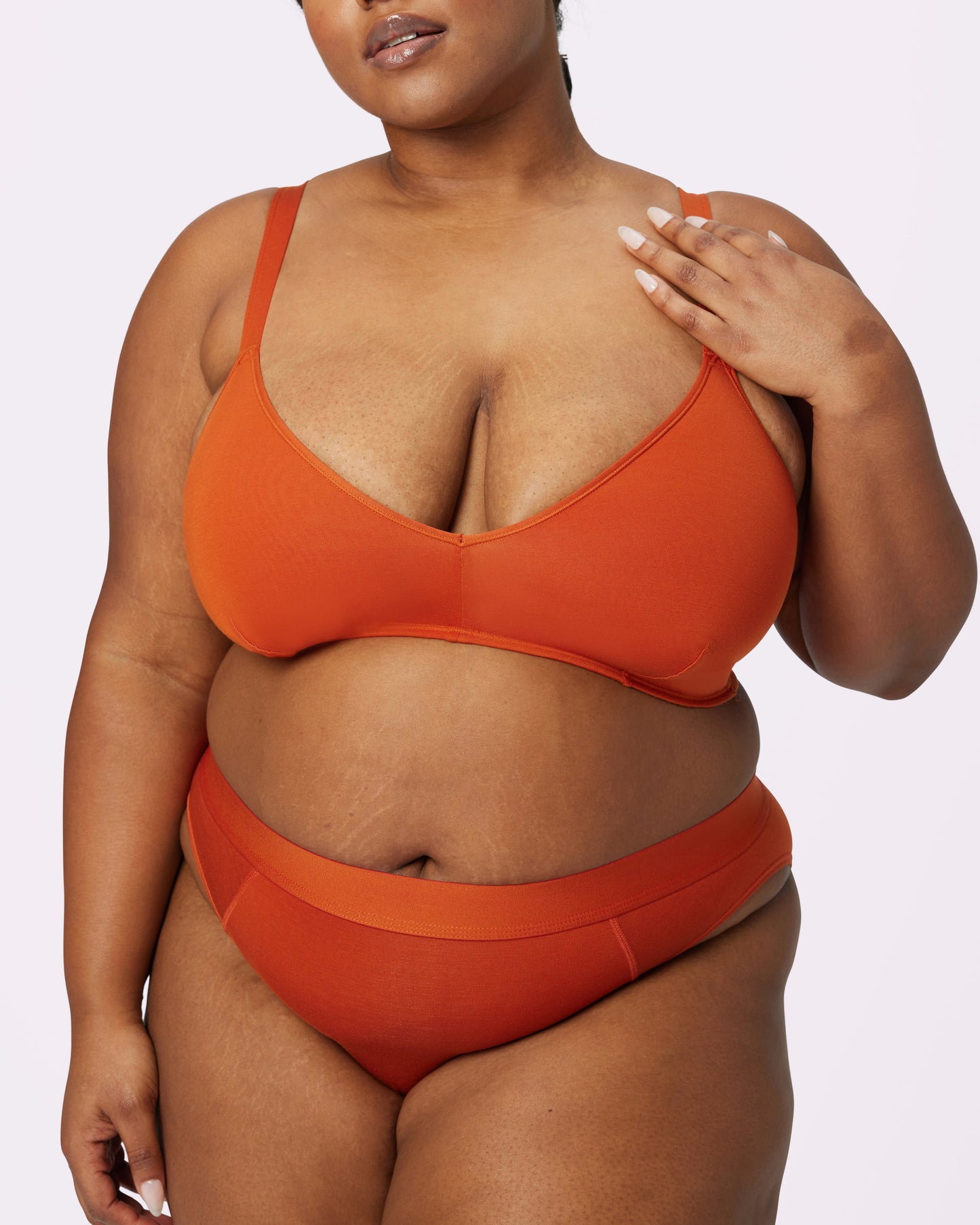 Vintage Soft Triangle Bralette | New:Cotton | Archive (Retro)