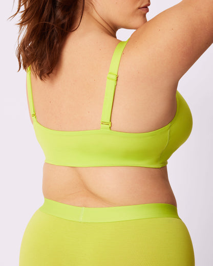 Vintage Soft Triangle Bralette | New:Cotton (Eightball)