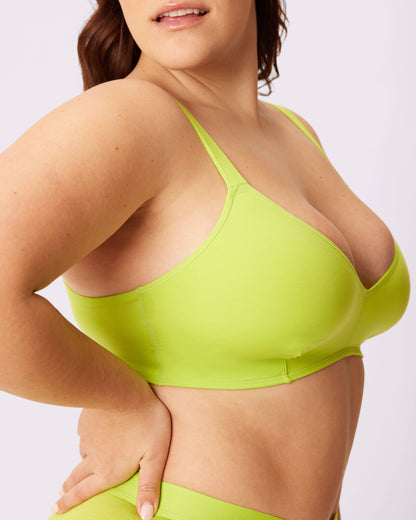 Vintage Soft Triangle Bralette | New:Cotton (Eightball)