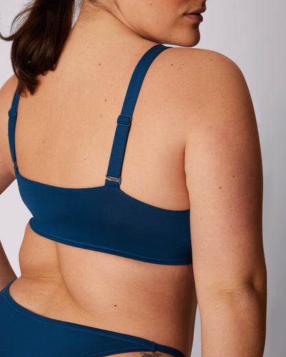 Vintage Soft Triangle Bralette | New:Cotton (Eightball)