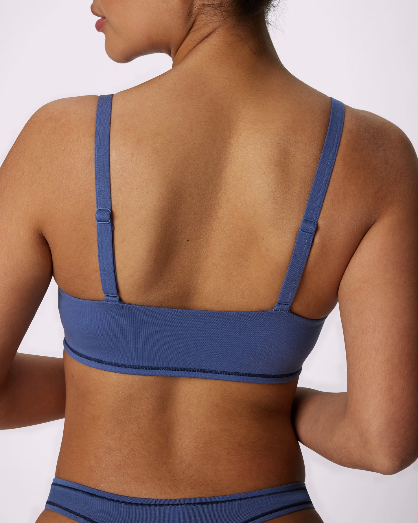 Vintage Soft Triangle Bralette | New:Cotton (Eightball)