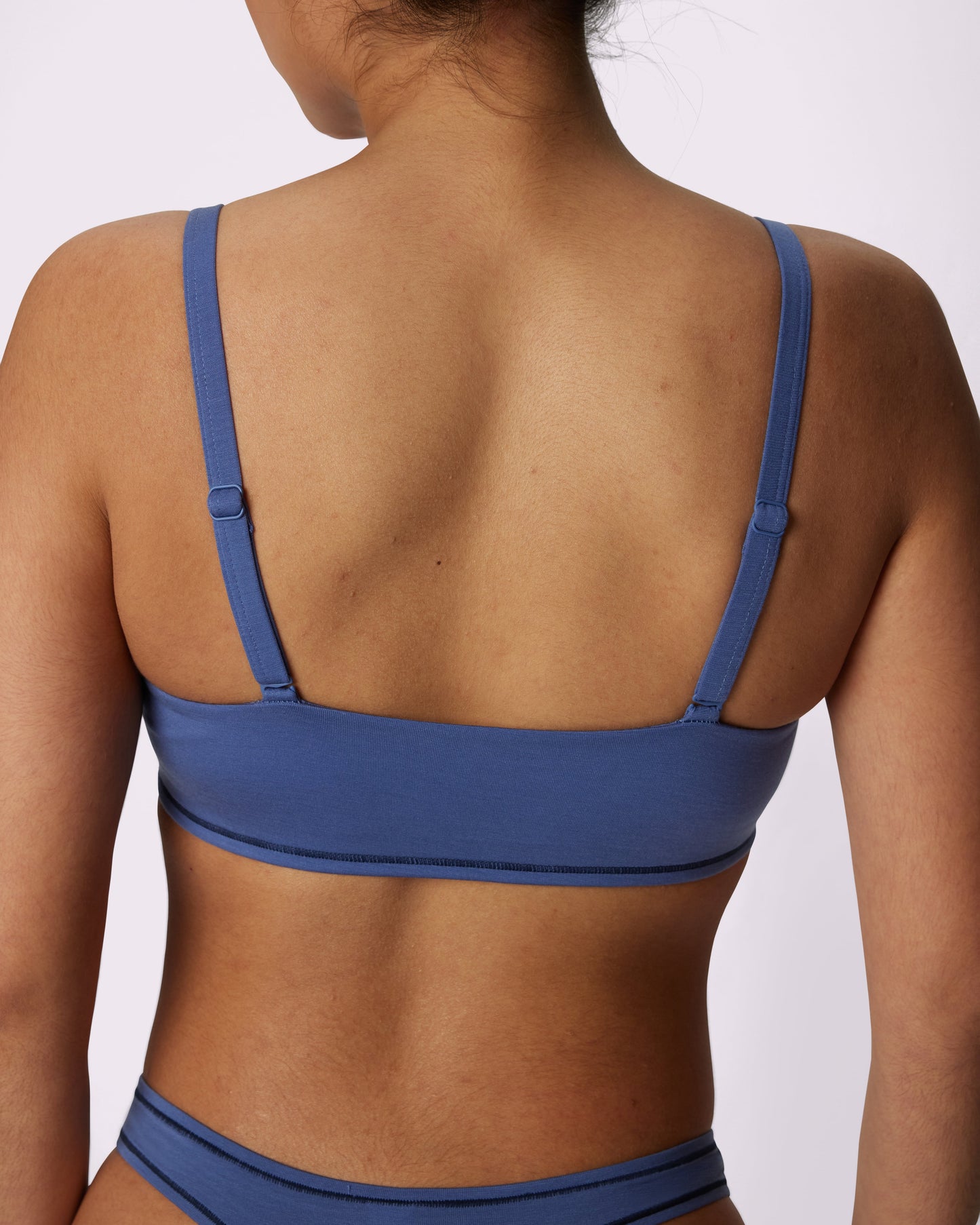 Vintage Soft Triangle Bralette | New:Cotton (Eightball)