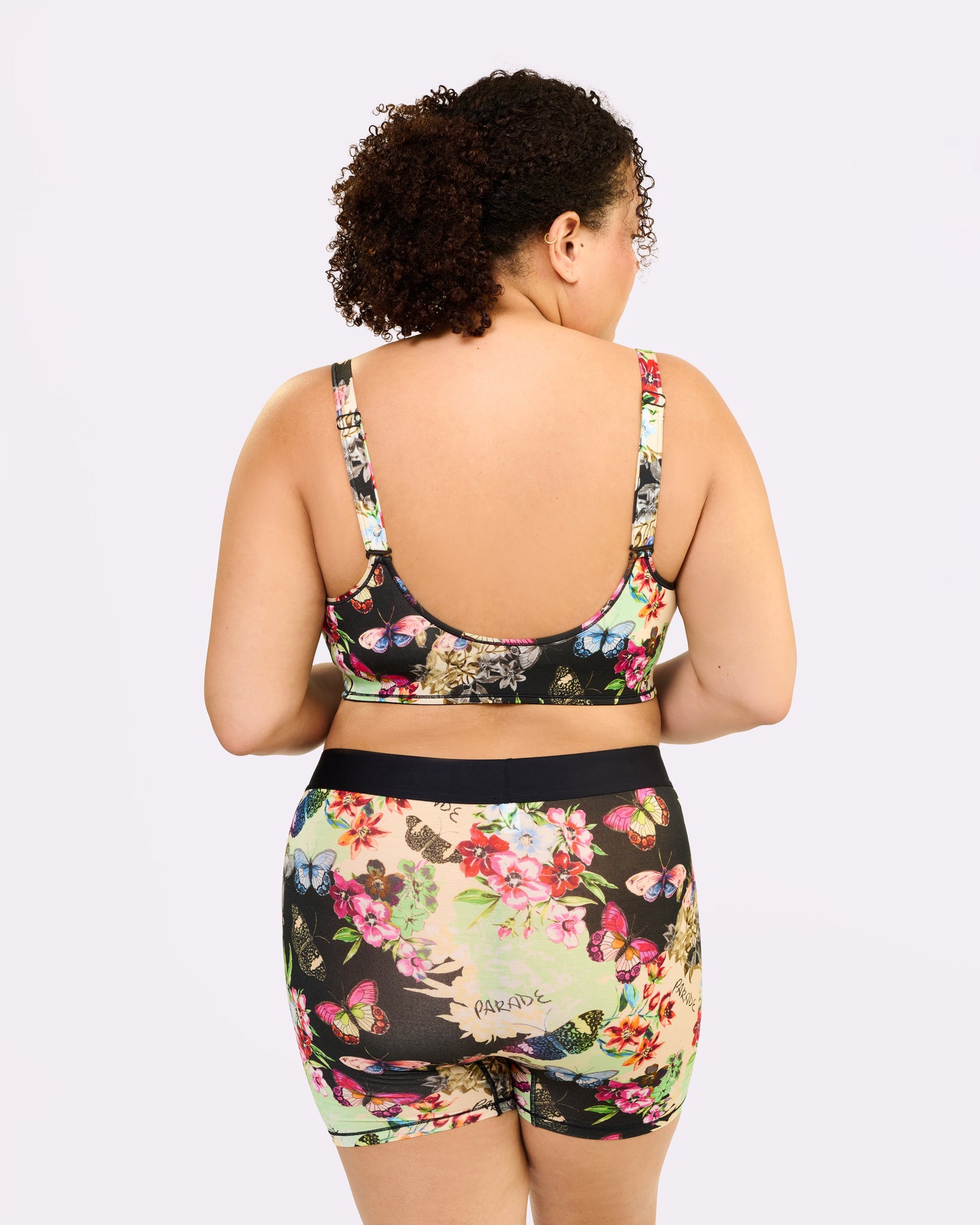 Vintage Soft Scoop Bralette | New:Cotton (Flutter)