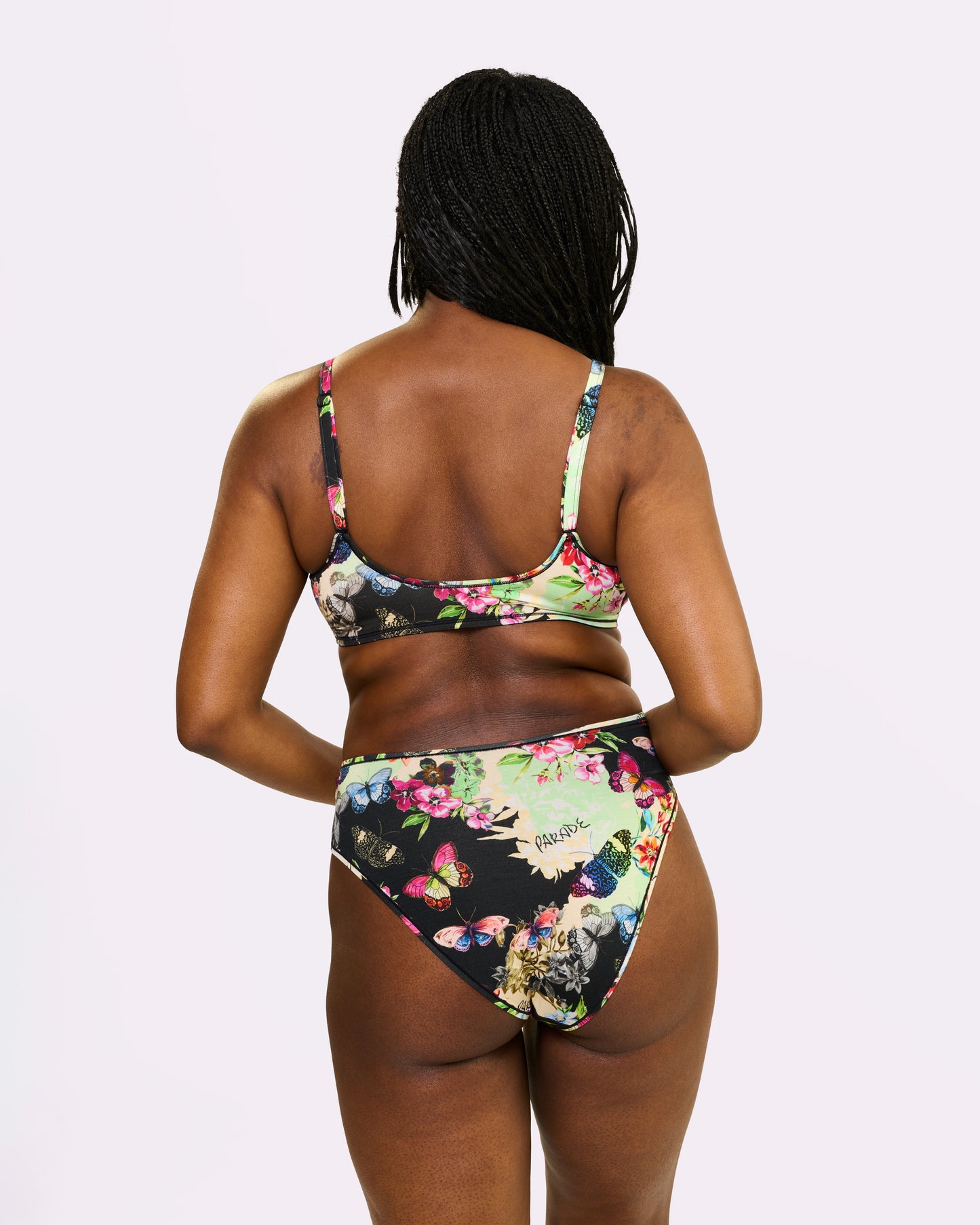 Vintage Soft Scoop Bralette | New:Cotton (Flutter)