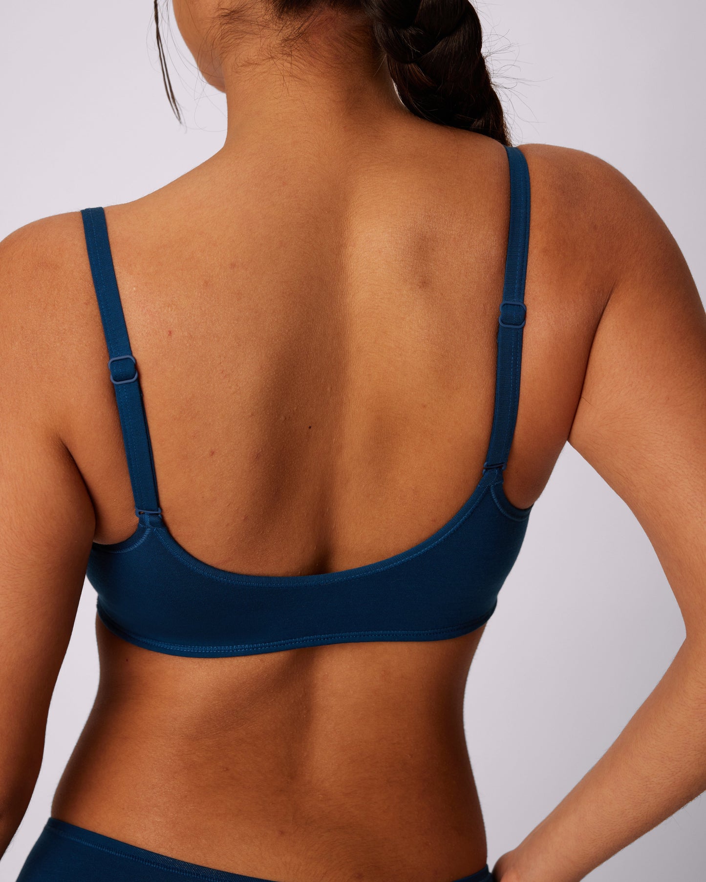 Vintage Soft Scoop Bralette | New:Cotton (Eightball)