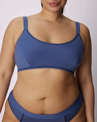 Vintage Soft Scoop Bralette | New:Cotton (Eightball)