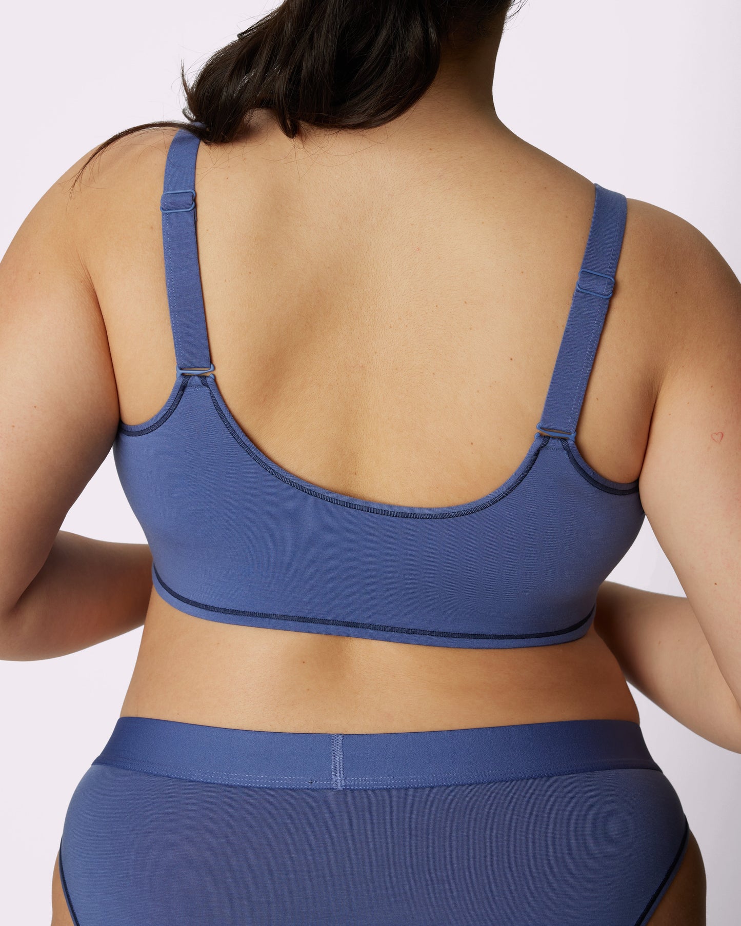 Vintage Soft Scoop Bralette | New:Cotton (Eightball)