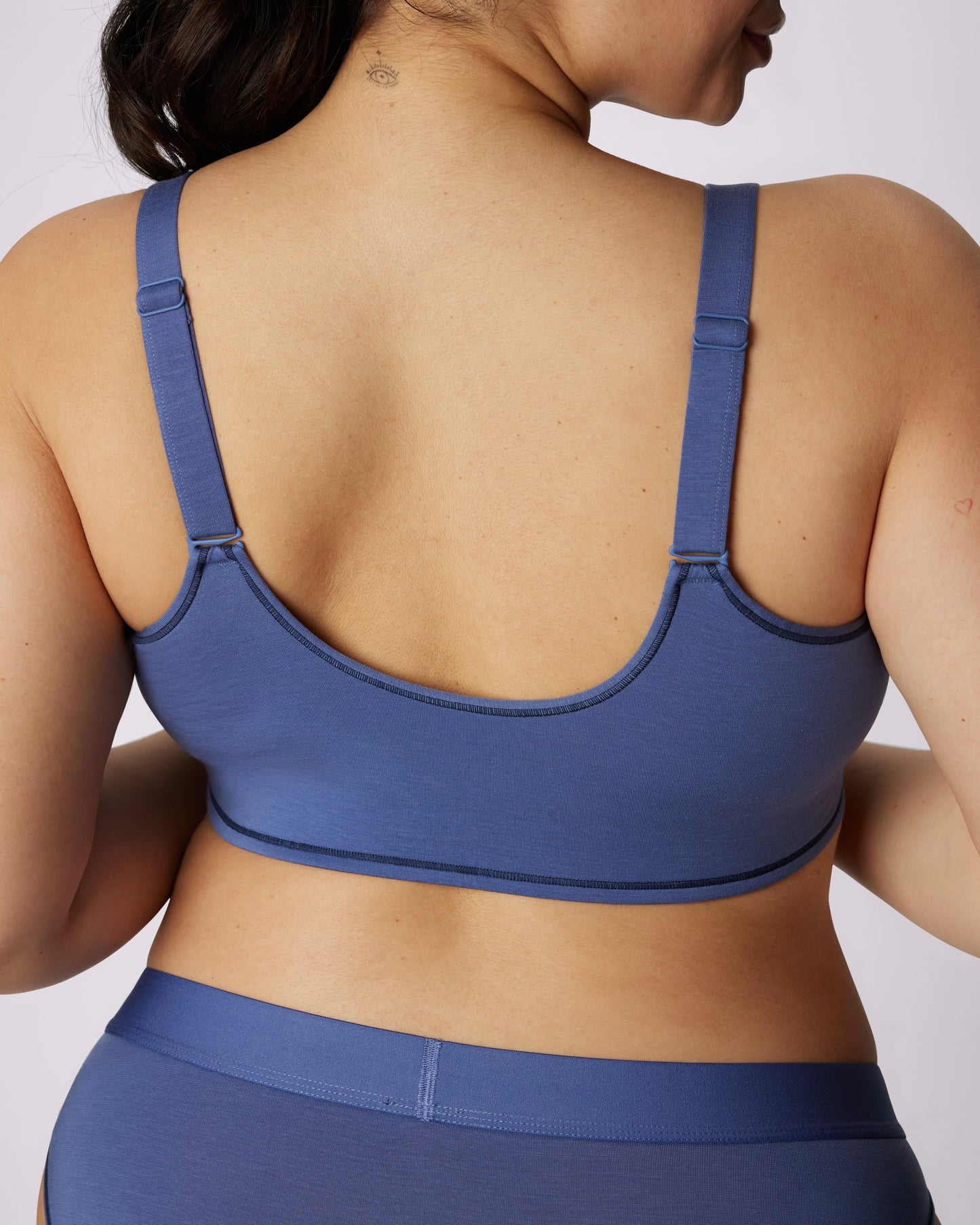 Vintage Soft Scoop Bralette | New:Cotton (Eightball)