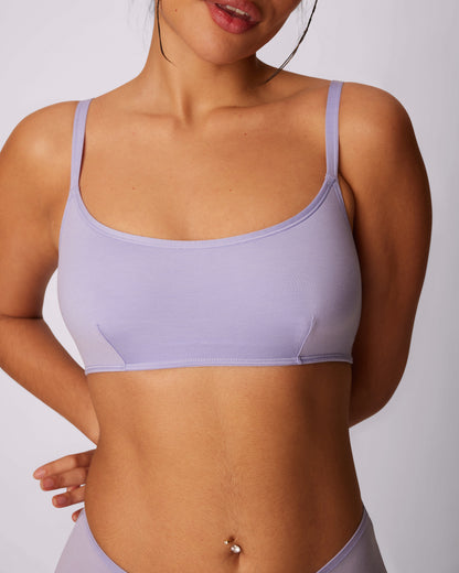Vintage Soft Scoop Bralette | New:Cotton (Eightball)