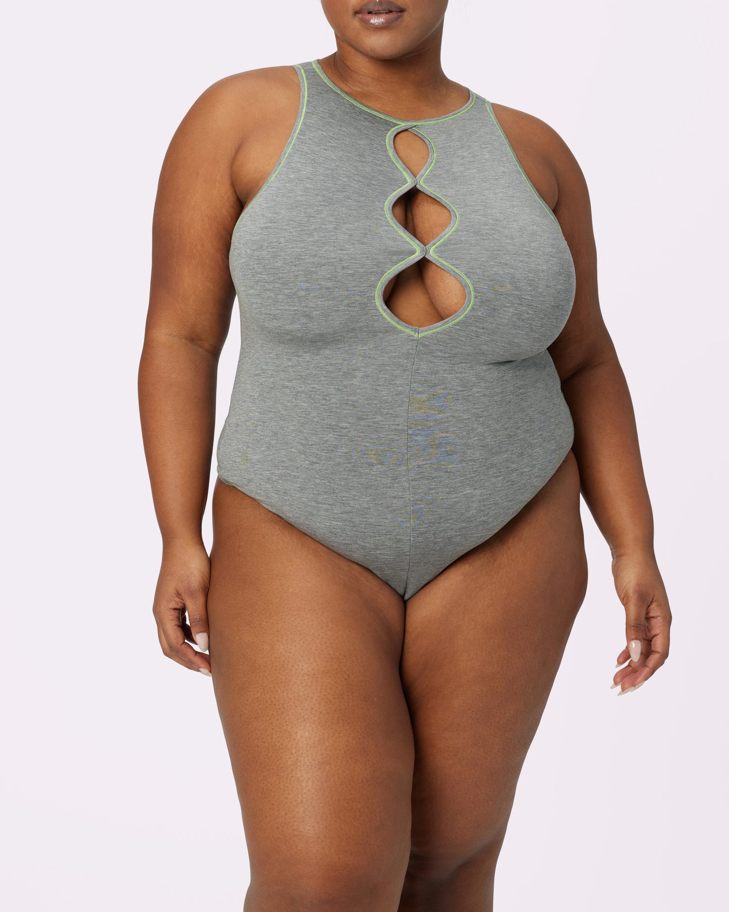 Cut-Out Comfort Bodysuit | New:Cotton (Thunder Pop)