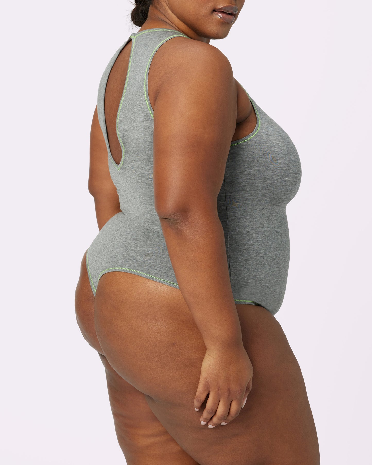 Cut-Out Comfort Bodysuit | New:Cotton (Thunder Pop)