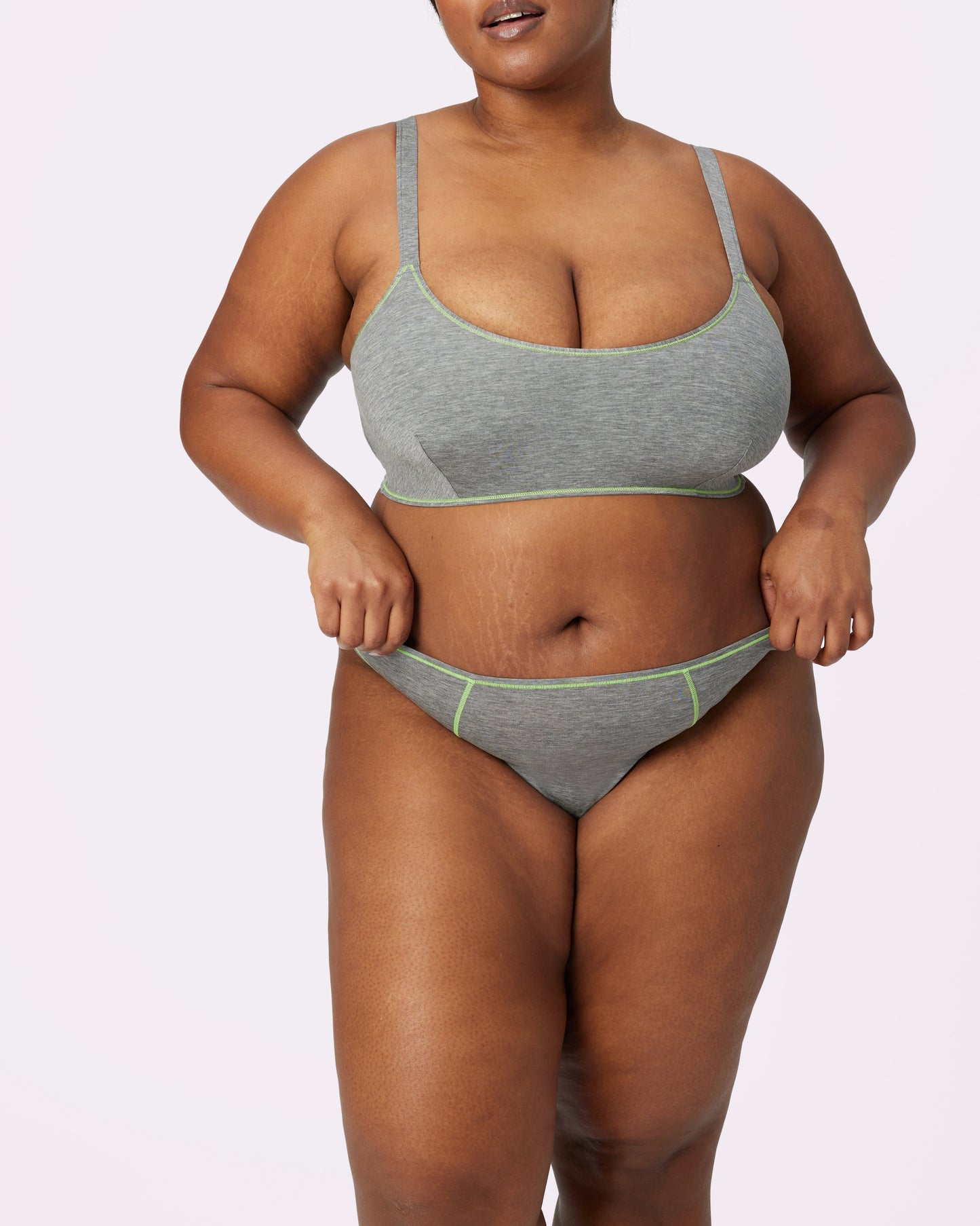 Ultra-Flattering High Rise Thong | New:Cotton | Archive (Thunder Pop)