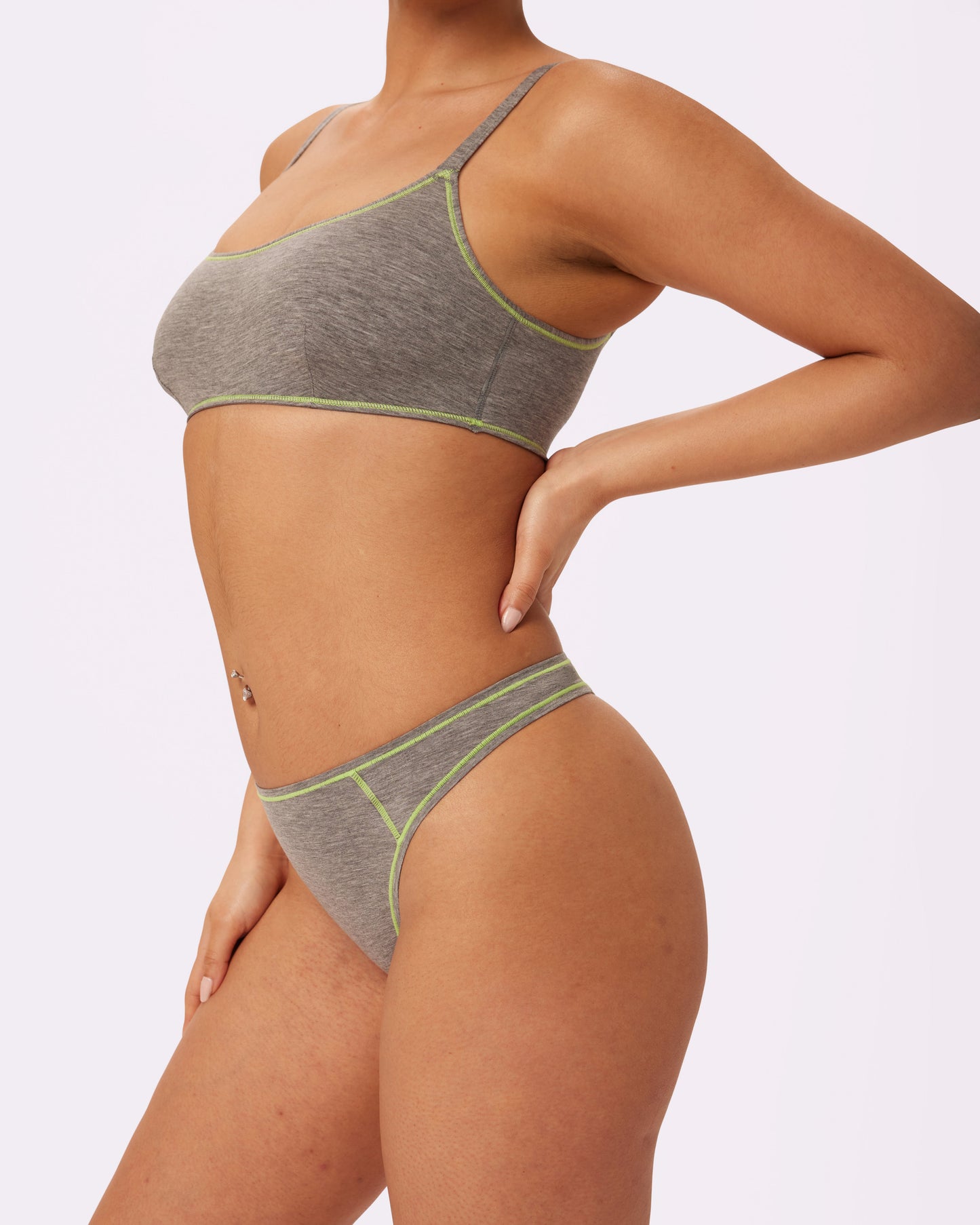 Ultra-Flattering High Rise Thong | New:Cotton | Archive (Thunder Pop)