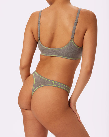 Ultra-Flattering High Rise Thong | New:Cotton | Archive (Thunder Pop)