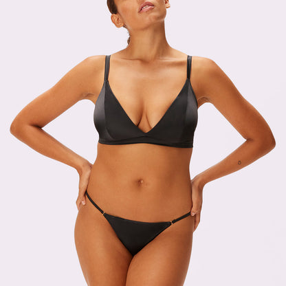 Satin Shine Thong | Glow Satin (Eightball)