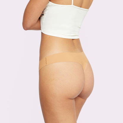 Invisible Thong | Seamless Universal (Toast)